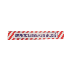 BANDE DE SECURITE /MARQUAGE AU SOL 100x20 cm