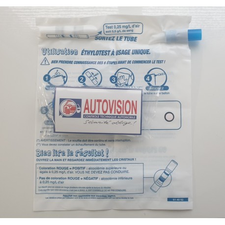 PORTE-CLES BONHOMME AUTOVISION (Lot de 50 ex)