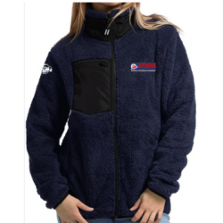 POLAIRE SHERPA FEMME BLEU "NEO" AUTOVISION