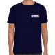 TEE-SHIRT BLEU "ZOOM" MOTOVISION