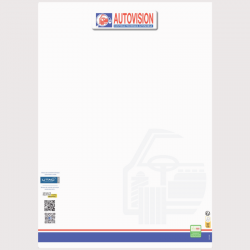 En-tête de lettre A4