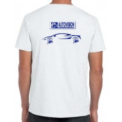 TEE-SHIRT BLEU "30 ANS" AUTOVISION