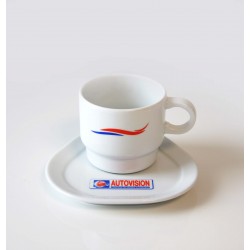 TASSE ET SOUCOUPE CAFE AUTOVISION